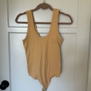 A&F ribbed bodysuit M